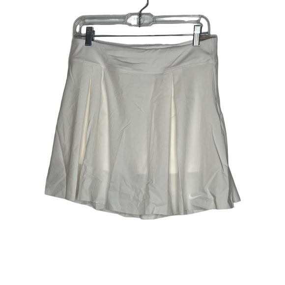 Nike L Dri-FIT Advantage Women's white Long Golf Skirt - Picture 2 of 6